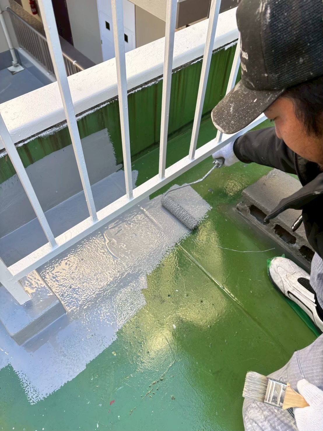 防水工事のプロセス